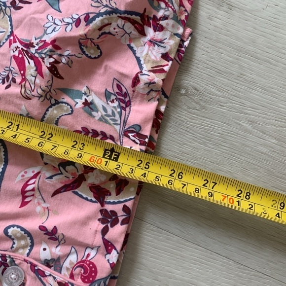 Vera Bradley Long-Sleeved Button Pajama‎ Top and pants in Knit Cotton/Spandex M - Picture 6 of 11